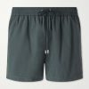 Straight-Leg Short-Length Recycled Swim Shorts Straight-Leg Short-Length Recycled Swim Shorts