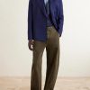Double-Breasted Wool and Linen-Blend Blazer - OU