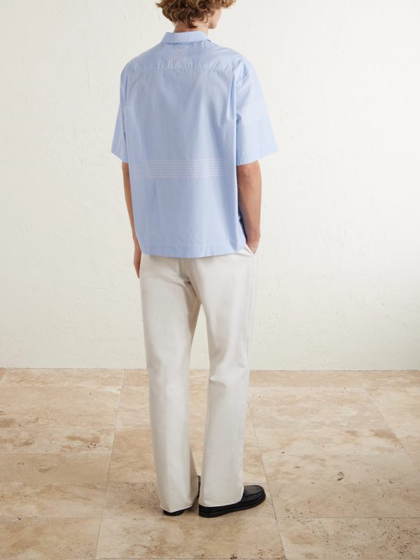 Checked Cotton Shirt - BK Checked Cotton Shirt - BK