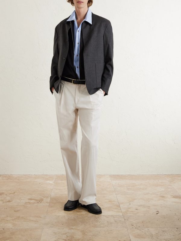 Checked Cotton Shirt - OU Checked Cotton Shirt - OU