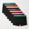 Seven-Pack Stretch Organic Cotton-Jersey Boxer Briefs