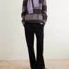 Striped Wool Polo Sweater - OU Striped Wool Polo Sweater - OU