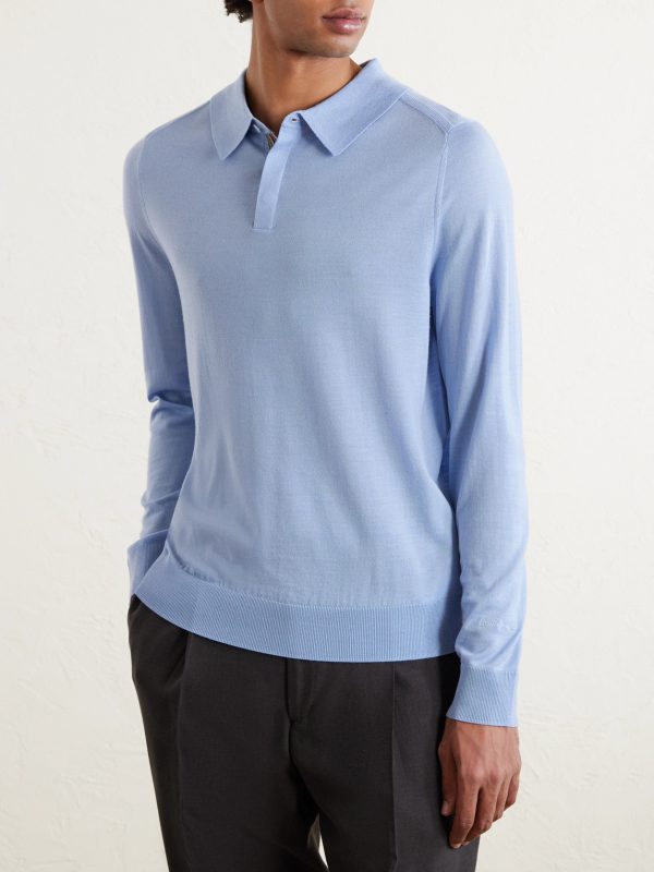 Merino Wool Polo Shirt - FR Merino Wool Polo Shirt - FR