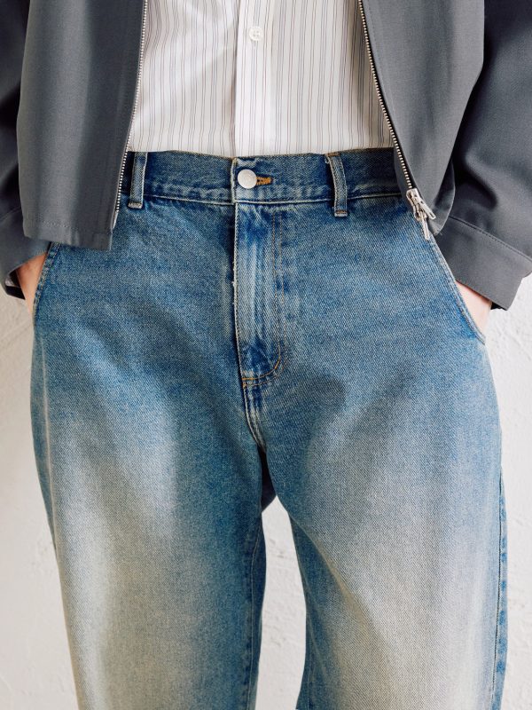 Straight-Leg Organic Jeans - CU Straight-Leg Organic Jeans - CU