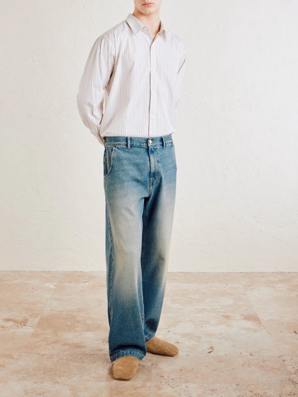 Straight-Leg Organic Jeans - FR Straight-Leg Organic Jeans - FR