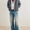 Straight-Leg Organic Jeans - OU Straight-Leg Organic Jeans - OU
