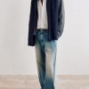 Evening Striped Cotton-Poplin Shirt - OU