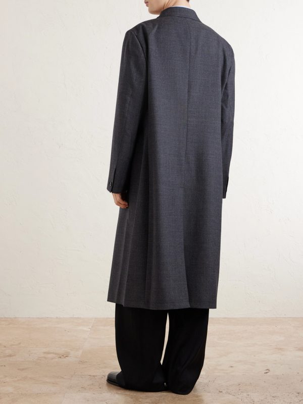 Conference Double-Breasted Wool Coat - BK Conference Double-Breasted Wool Coat - BK