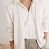Formal Cotton and Linen-Blend Cardigan - CU Formal Cotton and Linen-Blend Cardigan - CU