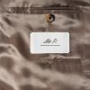 Striped Linen Suit Jacket - E1 Striped Linen Suit Jacket - E1