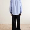 Generous Striped Cotton Shirt - BK Generous Striped Cotton Shirt - BK
