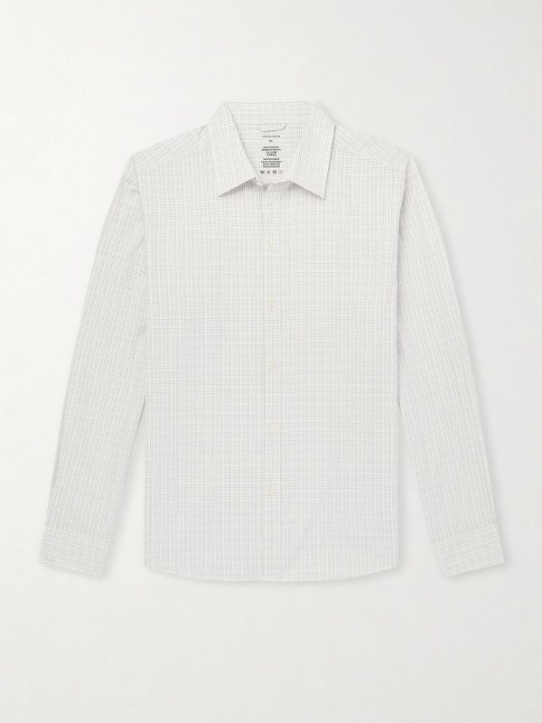 Generous Checked Cotton-Poplin Shirt Generous Checked Cotton-Poplin Shirt