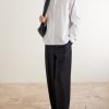 Generous Checked Cotton-Poplin Shirt - OU Generous Checked Cotton-Poplin Shirt - OU