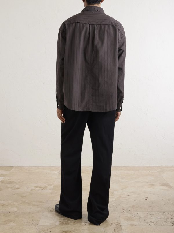 Essay Pinstriped Cotton Shirt - BK Essay Pinstriped Cotton Shirt - BK