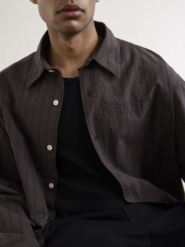 Essay Pinstriped Cotton Shirt - CU Essay Pinstriped Cotton Shirt - CU