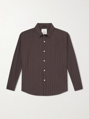 Essay Pinstriped Cotton Shirt Essay Pinstriped Cotton Shirt