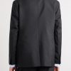 Double Breasted Wool Jacket - BK Double Breasted Wool Jacket - BK