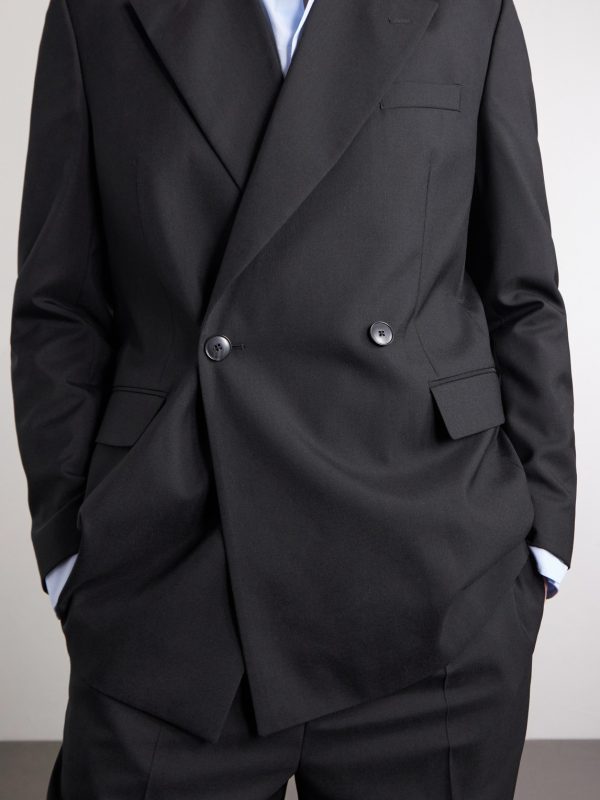Double Breasted Wool Jacket - CU Double Breasted Wool Jacket - CU