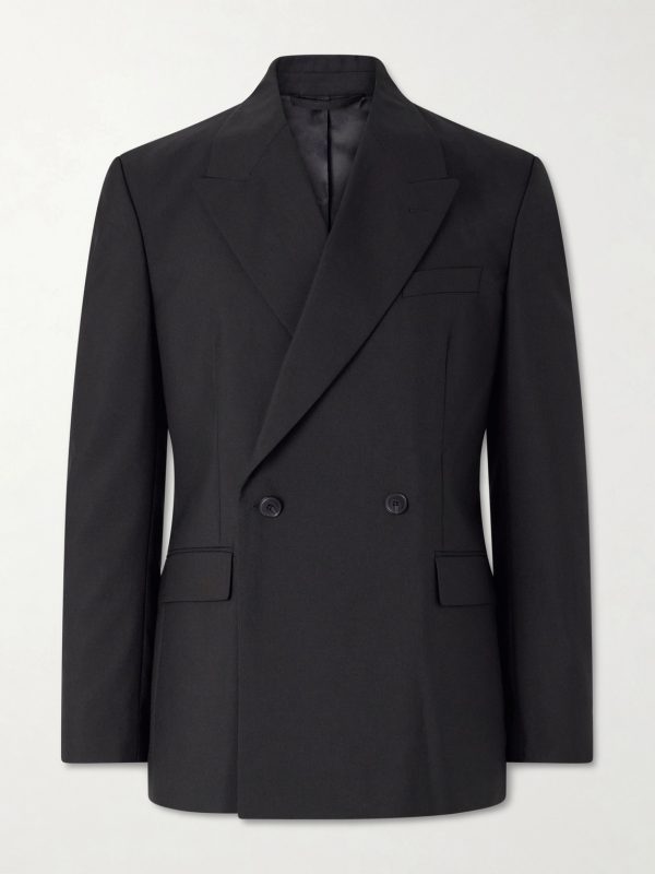 Double Breasted Wool Jacket Double Breasted Wool Jacket