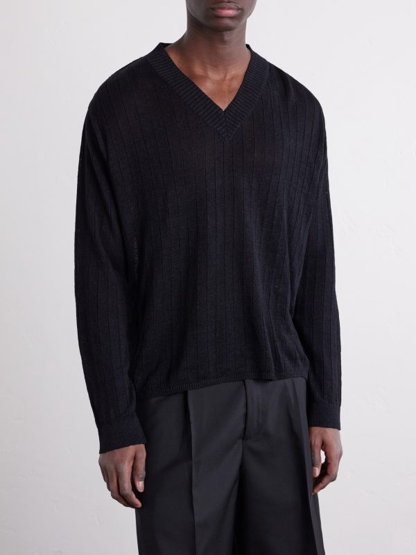 Linen-Blend Sweater - FR Linen-Blend Sweater - FR
