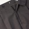 Straight-Leg Pleated Wool Trousers - E1 Straight-Leg Pleated Wool Trousers - E1