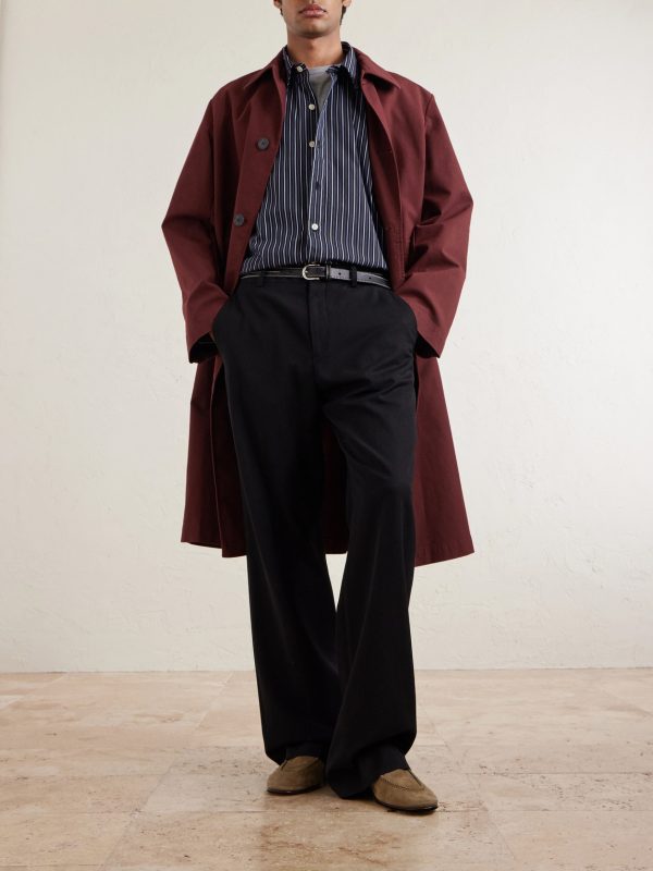 Exact Striped Cotton-Poplin Shirt - OU