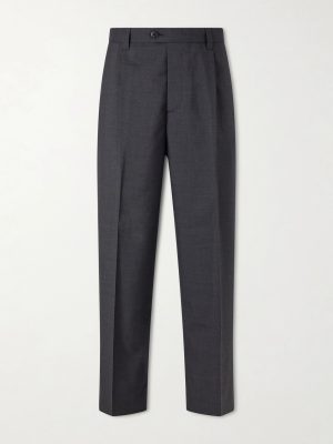 Service Pleated Wool Trousers Service Pleated Wool Trousers
