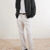 Formal Striped Ribbed Cotton Cardigan - OU Formal Striped Ribbed Cotton Cardigan - OU