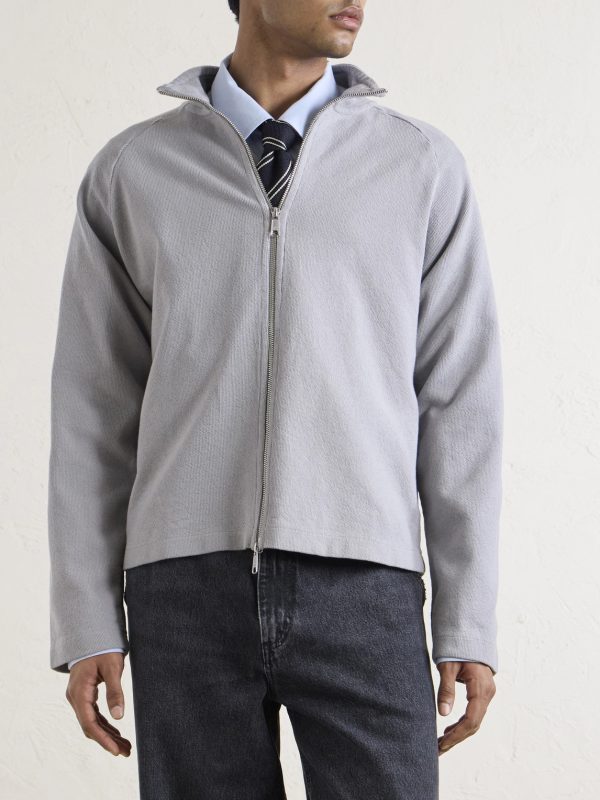 Leisure Organic Cotton Zip-Up Sweater - FR Leisure Organic Cotton Zip-Up Sweater - FR