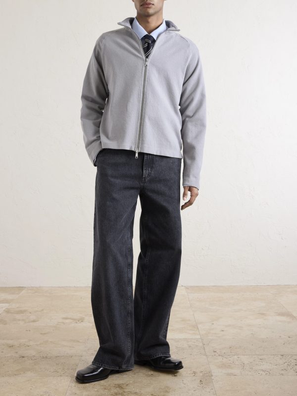 Leisure Organic Cotton Zip-Up Sweater - OU Leisure Organic Cotton Zip-Up Sweater - OU