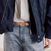 Occasion 2cm Croc-Effect Leather Belt - FR Occasion 2cm Croc-Effect Leather Belt - FR