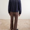 Union Cropped Garment-Dyed Organic Denim Jacket - BK Union Cropped Garment-Dyed Organic Denim Jacket - BK