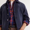 Union Cropped Garment-Dyed Organic Denim Jacket - CU Union Cropped Garment-Dyed Organic Denim Jacket - CU