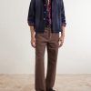 Union Cropped Garment-Dyed Organic Denim Jacket - OU Union Cropped Garment-Dyed Organic Denim Jacket - OU
