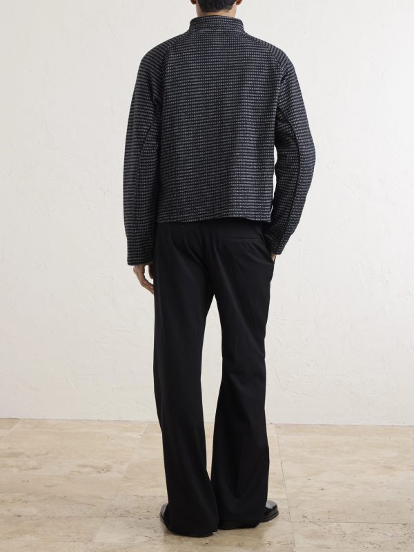 Leisure Organic Cotton Zip-Up Sweater - BK Leisure Organic Cotton Zip-Up Sweater - BK