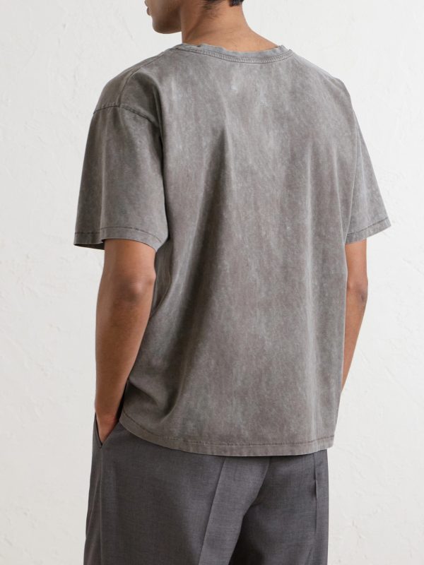 Washed Cotton-Jersey T-Shirt - BK Washed Cotton-Jersey T-Shirt - BK