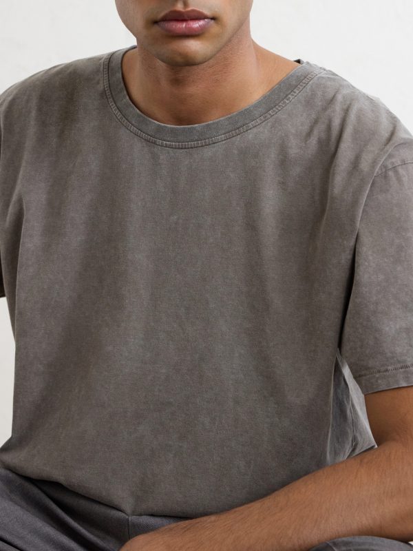Washed Cotton-Jersey T-Shirt - CU Washed Cotton-Jersey T-Shirt - CU