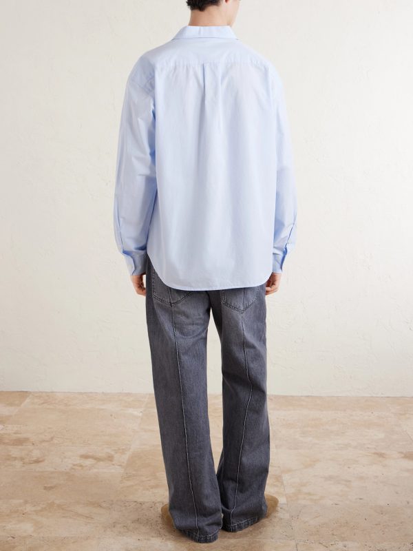 Generous Organic Cotton-Poplin Shirt - BK
