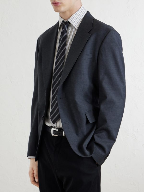 Banquet 7cm Striped Silk-Jacquard Tie - OU Banquet 7cm Striped Silk-Jacquard Tie - OU