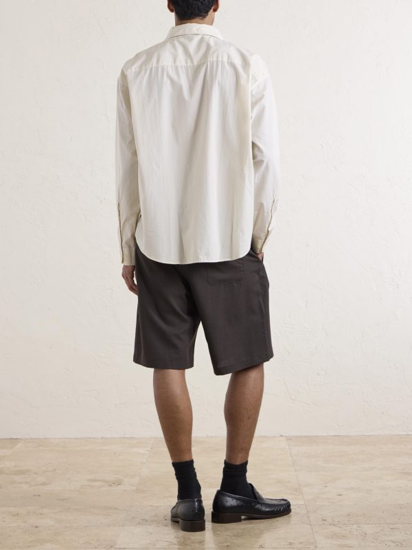 Exact Striped Cotton Shirt - BK