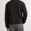 Covet Cotton-Jersey Zip-Up Sweatshirt - BK Covet Cotton-Jersey Zip-Up Sweatshirt - BK