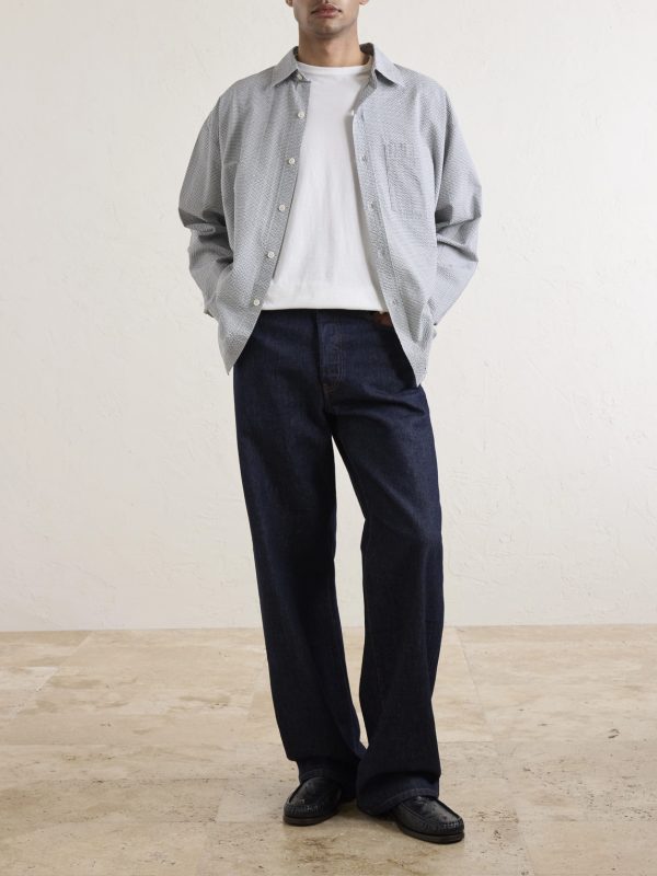 Executive Checked Cotton-Seersucker Shirt - OU Executive Checked Cotton-Seersucker Shirt - OU