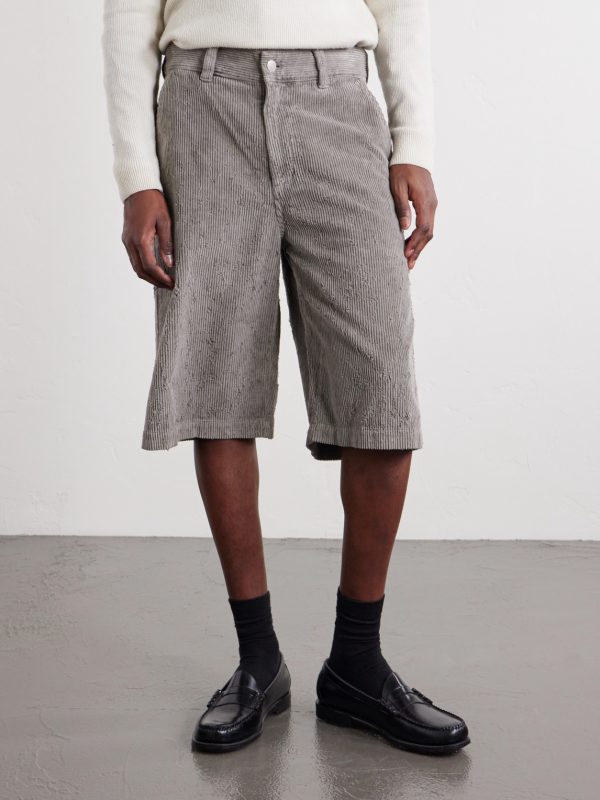Edition Straight-Leg Cotton-Corduroy Shorts - FR Edition Straight-Leg Cotton-Corduroy Shorts - FR
