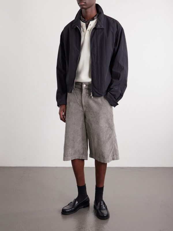 Edition Straight-Leg Cotton-Corduroy Shorts - OU Edition Straight-Leg Cotton-Corduroy Shorts - OU