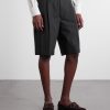 Straight-Leg Wool Shorts - FR Straight-Leg Wool Shorts - FR