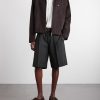 Straight-Leg Wool Shorts - OU Straight-Leg Wool Shorts - OU