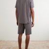 Sea Island Cotton-Jersey Pyjama Set - BK Sea Island Cotton-Jersey Pyjama Set - BK