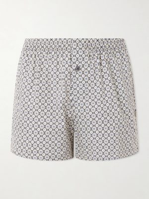 Printed Cotton-Sateen Boxer Shorts Printed Cotton-Sateen Boxer Shorts