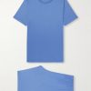 Sea Island Cotton-Jersey Pyjama Set Sea Island Cotton-Jersey Pyjama Set
