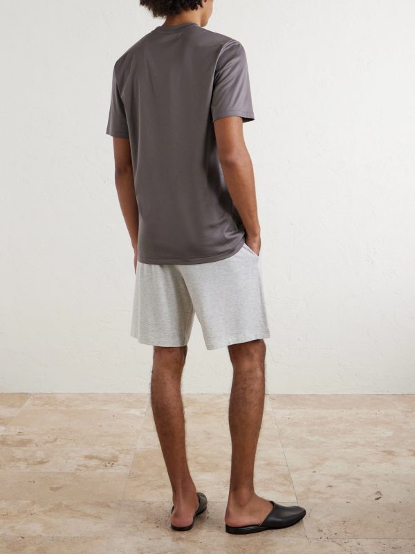 Cotton-Jersey T-Shirt - BK